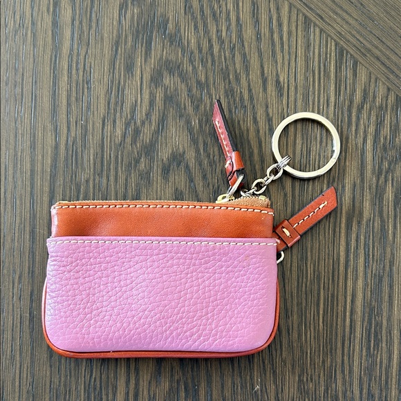 Dooney & Bourke Pebbled Leather Key Holder NWOT - Picture 4 of 6